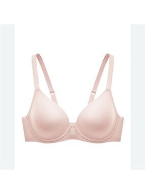 Understance Mesh Contour FlexWire Plunge Bra NWT powder pink 38B